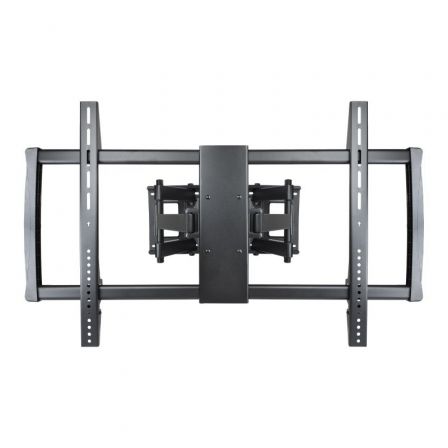 TooQ LP75100TN-B Soporte de Pared TV Giratorio e Inclinable para Pantallas de 60 a 100 Pulgadas y hasta 80 kg de Peso, Color Negro
